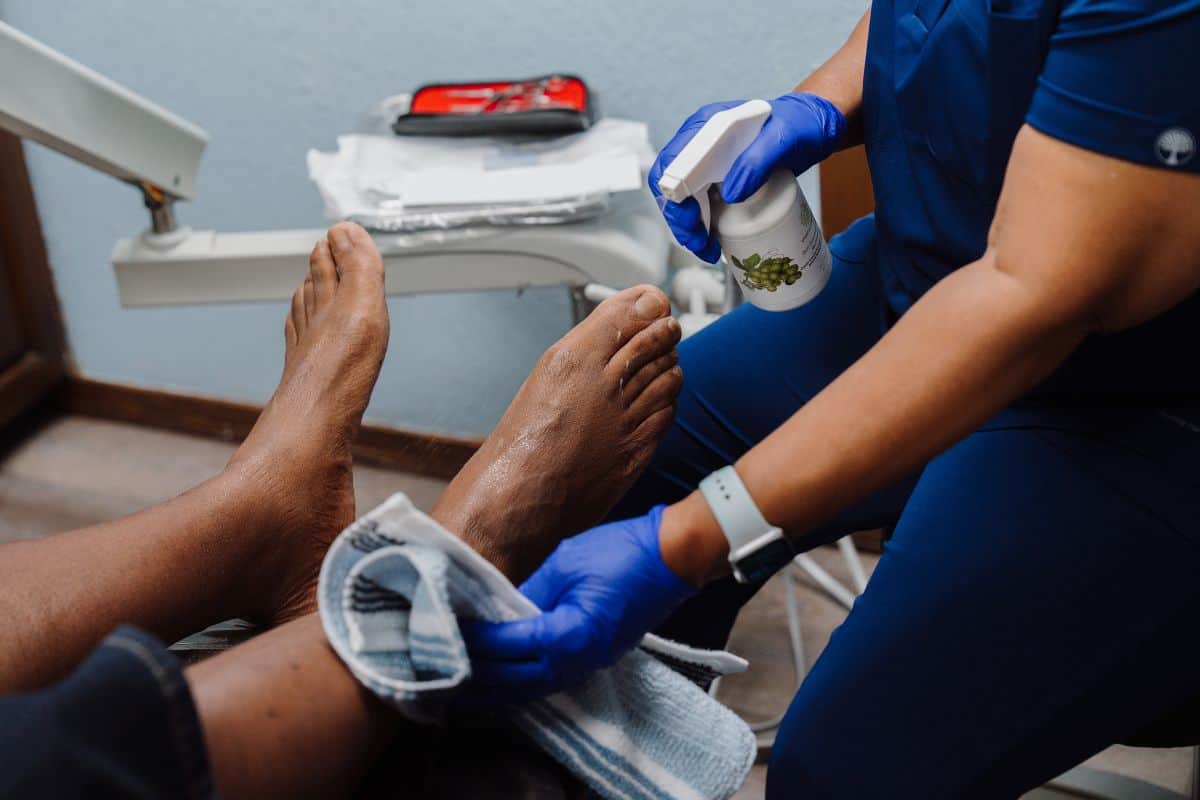 Diabetic Foot Swelling