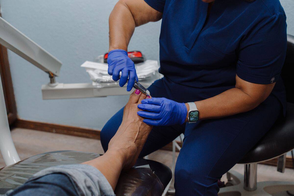 medical-grade nail care for diabetic patients