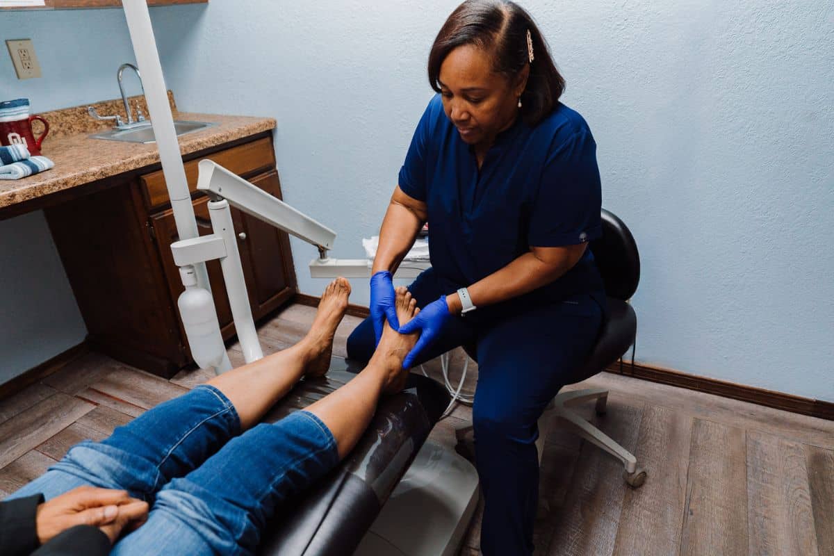 diabetic foot amputation