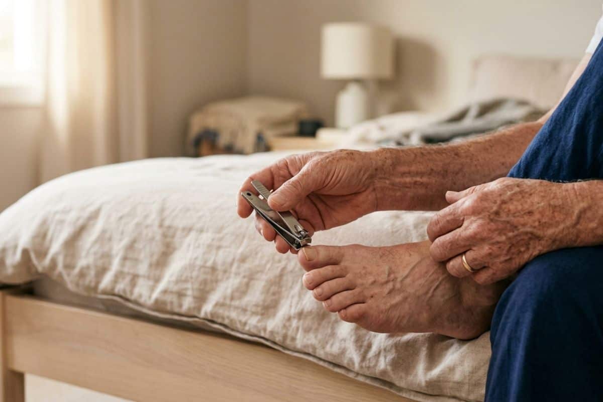why diabetics should not cut their own toenails